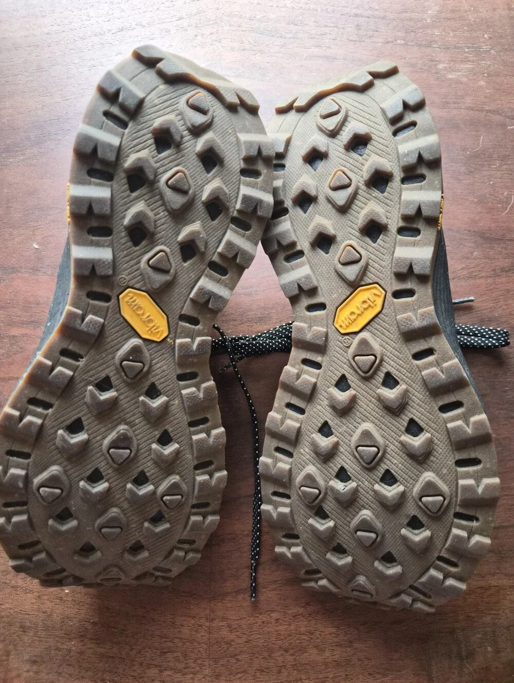 Merrell Women's Rust Brown Knit Trail Running Shoes Size 7
